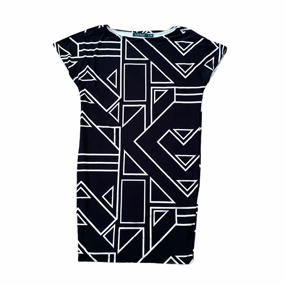 Lauren Ralph Lauren Black & White Dress